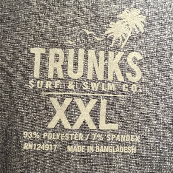 Trunks Brand, button down short sleeve shirt - Picture 3 of 7